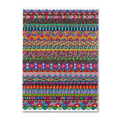 Trademark Fine Art Hello Angel 'Oaxaca Mat' Canvas Art, 14x19
